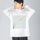 syuichiのflower_001 ビッグシルエットロングスリーブTシャツ