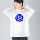 武者小路夕桐の青薔薇 Big Long Sleeve T-Shirt