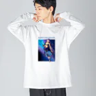 chicodeza by suzuriの占い師さん Big Long Sleeve T-Shirt