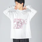 “ジブン”を描く魔法を。の狙い撃ち ビッグシルエットロングスリーブTシャツ