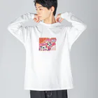 ライダーのミルキーウェイⅡシリーズ Big Long Sleeve T-Shirt