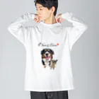 Linlin Houseのチワバニちゃん ビッグシルエットロングスリーブTシャツ