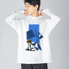 花瓶の疑問の過剰摂取 Big Long Sleeve T-Shirt