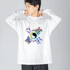 猫族＊犬族の部屋の太陰太極と伴に氣を放て。。気功 Big Long Sleeve T-Shirt