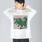 こよみのネムノキ ビッグシルエットロングスリーブTシャツ