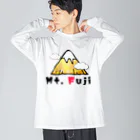 レアレアコクアのいいことありそう! 金運シリーズ　(富士山　Mt.Fuji) Big Long Sleeve T-Shirt