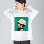 美好よしみのJockey ビッグシルエットロングスリーブTシャツ