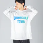 JIMOTO Wear Local Japanの新ひだか町 SHINHIDAKA TOWN ビッグシルエットロングスリーブTシャツ