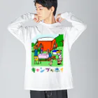 キャンジョ公式SUZURISTOREの【発売記念】キャンプだホイ！グッズ Big Long Sleeve T-Shirt