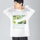 Gezellig🦥のピクニック行きたい ビッグシルエットロングスリーブTシャツ