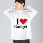 harusaraショップのI LOVE ガジェットグッズ Big Long Sleeve T-Shirt