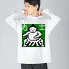 LalaHangeulの力士くん ビッグシルエットロングスリーブTシャツ