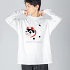 オグオグモグモグの張り子のワンコ Big Long Sleeve T-Shirt