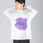 NoNseNseのNNN-MY LIFE ビッグシルエットロングスリーブTシャツ