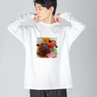 あゆのしおやきの白玉あんみつ Big Long Sleeve T-Shirt