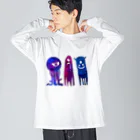 月が輝くこんな夜にのワレワレハ Big Long Sleeve T-Shirt