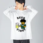 ヒロシオーバーダイブの頼れる兄貴はだいたいビール好き Big Long Sleeve T-Shirt