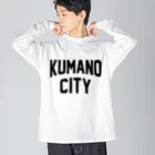 JIMOTOE Wear Local Japanの熊野市 KUMANO CITY Big Long Sleeve T-Shirt