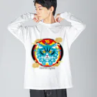 サイベリアンの百ですの【サイベリアンの百（1）】Siberian Hyaku Big Long Sleeve T-Shirt