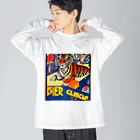 dotto_jpの虎.tiger camera Big Long Sleeve T-Shirt