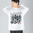 S.FLoods(エスフラ)のS.FLoods(非)公式グッズ笑 ビッグシルエットロングスリーブTシャツ