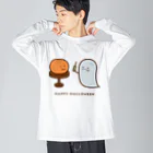 高堂玲/イラストの方のたれ目のおばけ / ハロウィン準備ver Big Long Sleeve T-Shirt