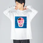 杜の魚の甘落 Big Long Sleeve T-Shirt