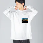 Heychoのyuyake ビッグシルエットロングスリーブTシャツ