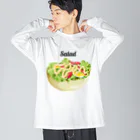 DRIPPEDのSalad-サラダ- Big Long Sleeve T-Shirt