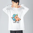 UKIPPAのメンダコ【深海魚シリーズ】DEEPFISH Big Long Sleeve T-Shirt