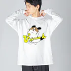 マツバラのもじゃまるぴゃーん Big Long Sleeve T-Shirt