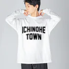 JIMOTO Wear Local Japanの一戸町 ICHINOHE TOWN Big Long Sleeve T-Shirt