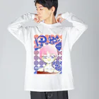 乾燥水路suzuri!の星の虹彩4メインビジュアル Big Long Sleeve T-Shirt