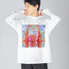 egg Artworks & the cocaine's pixの『castle of märchen.』 Big Long Sleeve T-Shirt