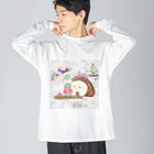 ヤマラ９のクランベリーとからすどり Big Long Sleeve T-Shirt