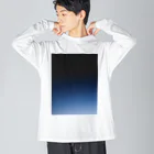 Sunfresh / サンフレッシュ のGradation ビッグシルエットロングスリーブTシャツ