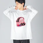 feee.co/フィー子(マーメイド)のダンスフロアに佇むモガ ビッグシルエットロングスリーブTシャツ