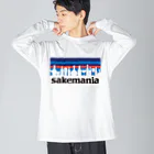 tonikakusakeの酒マニア ビッグシルエットロングスリーブTシャツ