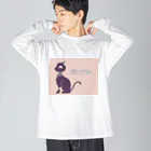 Jの居場所のバステト神 Big Long Sleeve T-Shirt