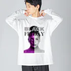 VRIGVTVSHI のBLACK FRIDAY FLYER (WHITE)  Big Long Sleeve T-Shirt