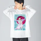 mannaの皆既月食の夜に Big Long Sleeve T-Shirt