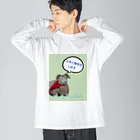 旅するナースのオス羊のハニーちゃん Big Long Sleeve T-Shirt