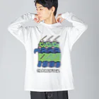 ヒロシオーバーダイブのランニング デッド Big Long Sleeve T-Shirt