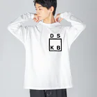 DSKB（ドスケベ:DoiSK8Boardingclub）のDSKBロゴ+UNCLE Big Long Sleeve T-Shirt