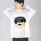 さのみきひとショップの横顔 Big Long Sleeve T-Shirt