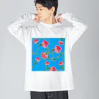 あるてみらのスイトピー　 Big Long Sleeve T-Shirt