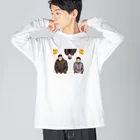 マシマシの卯！ Big Long Sleeve T-Shirt