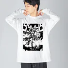 iwakunikogyoの鉄神02 Big Long Sleeve T-Shirt