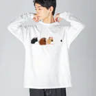 コロコロ ストアのコロコロ動物歩く Big Long Sleeve T-Shirt