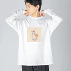 ピゴセリス属のからふるサウナーケープペンギン Big Long Sleeve T-Shirt